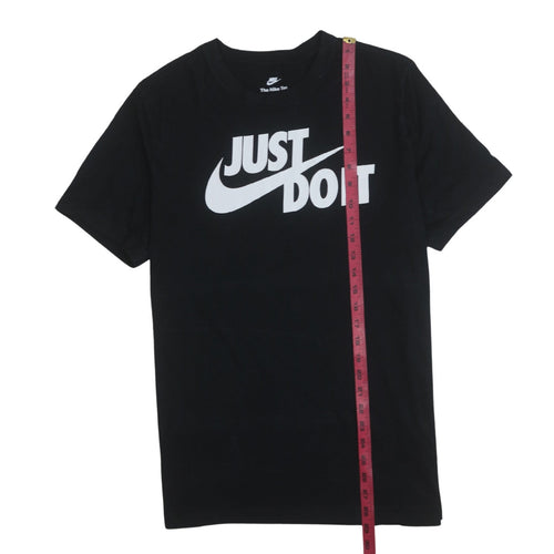Nike Men's Black Just Do It Graphic Cotton T-Shirt Size L