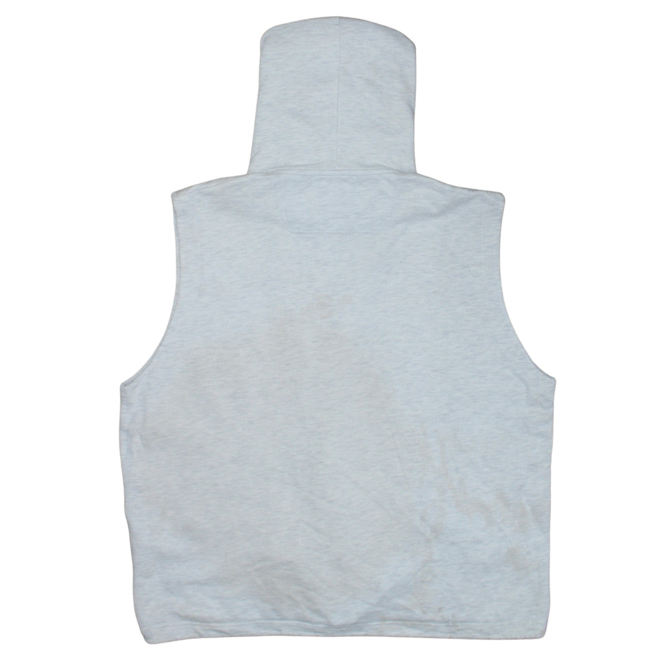Russell Athletic Mens Grey Sleeveless Full Zip Hoodie Vest L