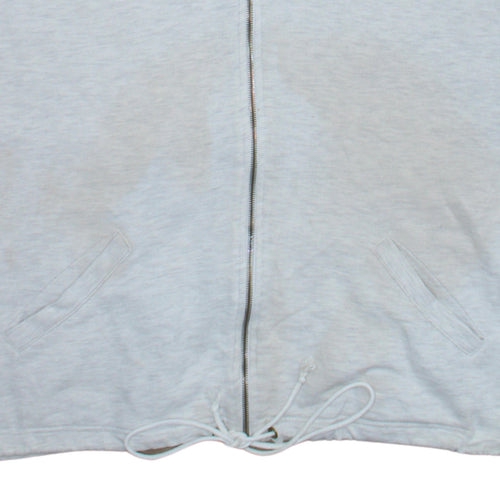 Russell Athletic Mens Grey Sleeveless Full Zip Hoodie Vest L