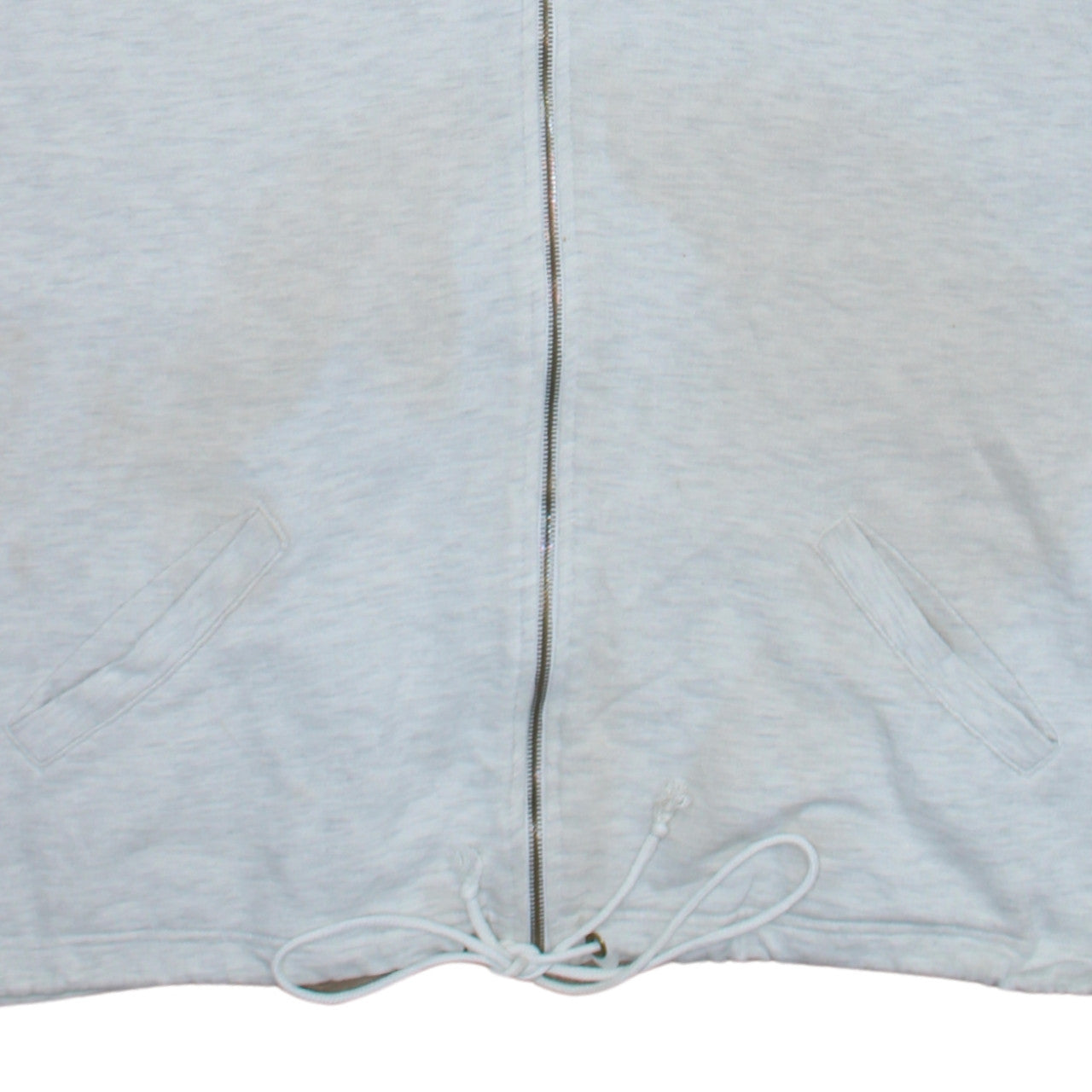 Russell Athletic Mens Grey Sleeveless Full Zip Hoodie Vest L