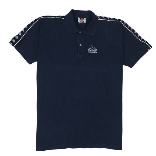 Kappa Boys Blue Polo Shirt Y-Large Short Sleeve Sports Casual Top