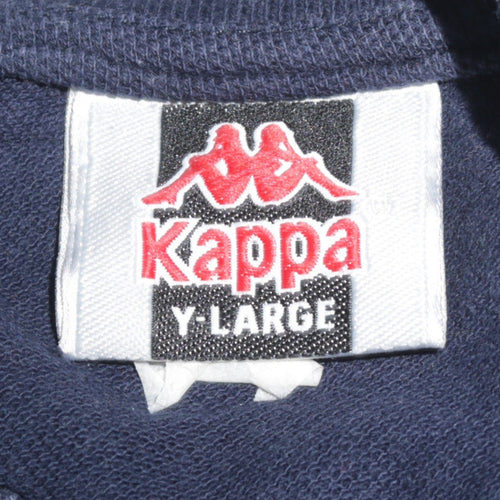 Kappa Boys Blue Polo Shirt Y-Large Short Sleeve Sports Casual Top