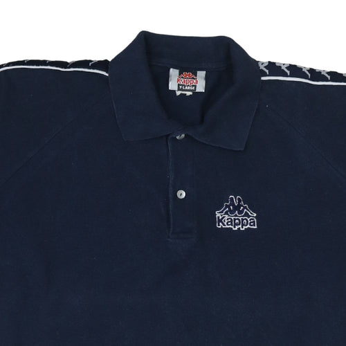 Kappa Boys Blue Polo Shirt Y-Large Short Sleeve Sports Casual Top