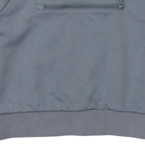 Adidas Men's Black Crew Neck Pullover Sweatshirt S Sports Fleece