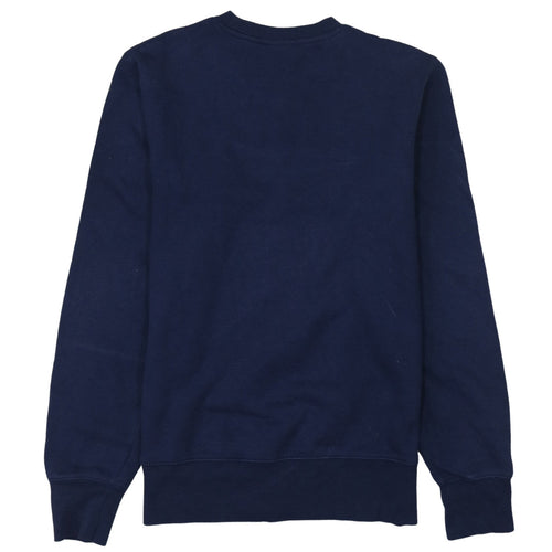 New Balance Men's Blue Crew Neck Pullover Sweatshirt Size S