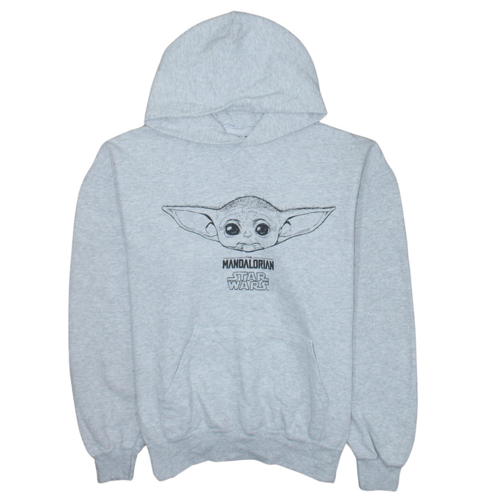 Primark Men Grey Star Wars Mandalorian Hoodie L Pullover