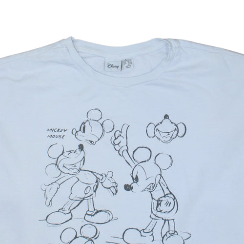 Disney Primark Womens White Mickey Mouse Sweatshirt Size 22/24