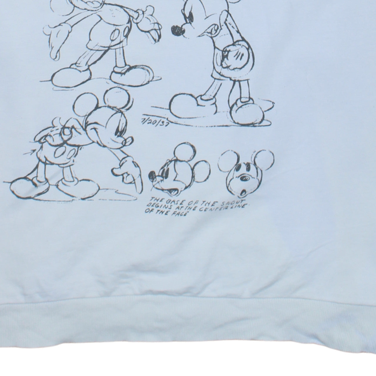 Disney Primark Womens White Mickey Mouse Sweatshirt Size 22/24