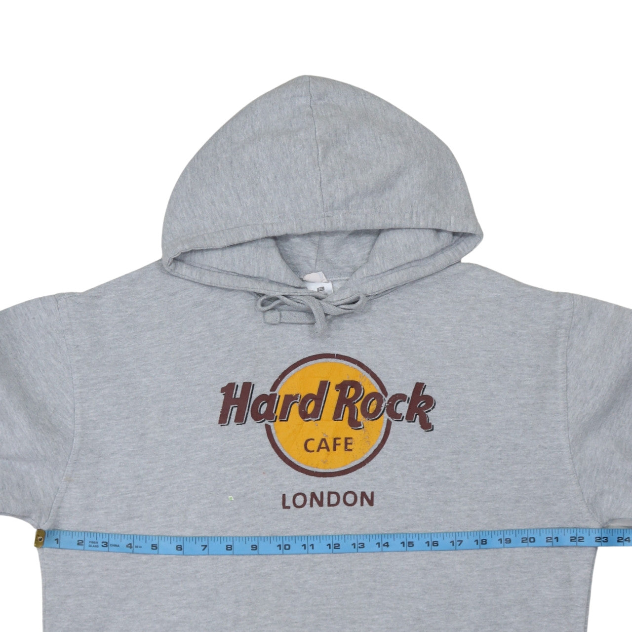 Hard Rock Cafe London Men's Grey XL Pullover Hoodie