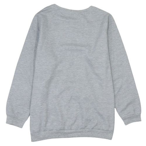Disney Unisex Grey Mickey Mouse Pullover Sweatshirt S