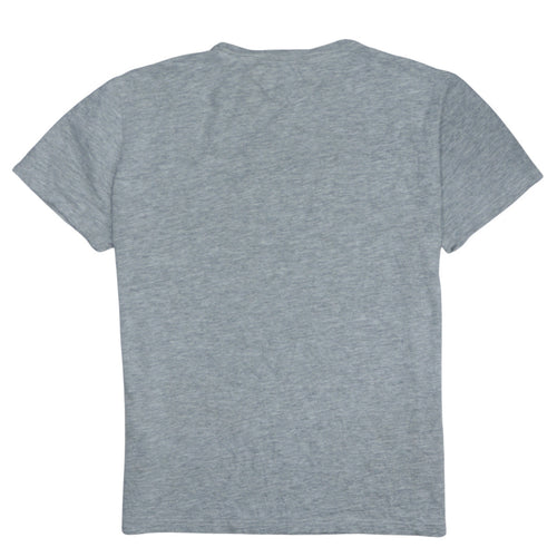 Tommy Jeans Men's Grey Regular Fit Graphic Logo T-Shirt Size M