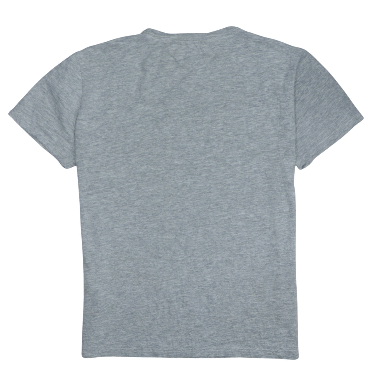 Tommy Jeans Men's Grey Regular Fit Graphic Logo T-Shirt Size M