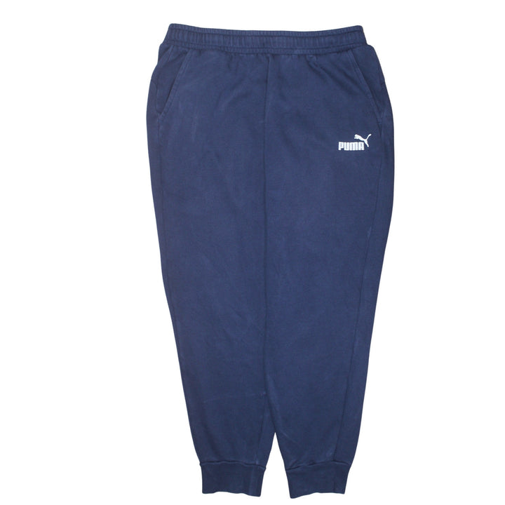 Puma Men's Blue XL Jogger Trousers Fleece Activewear Sweatpants