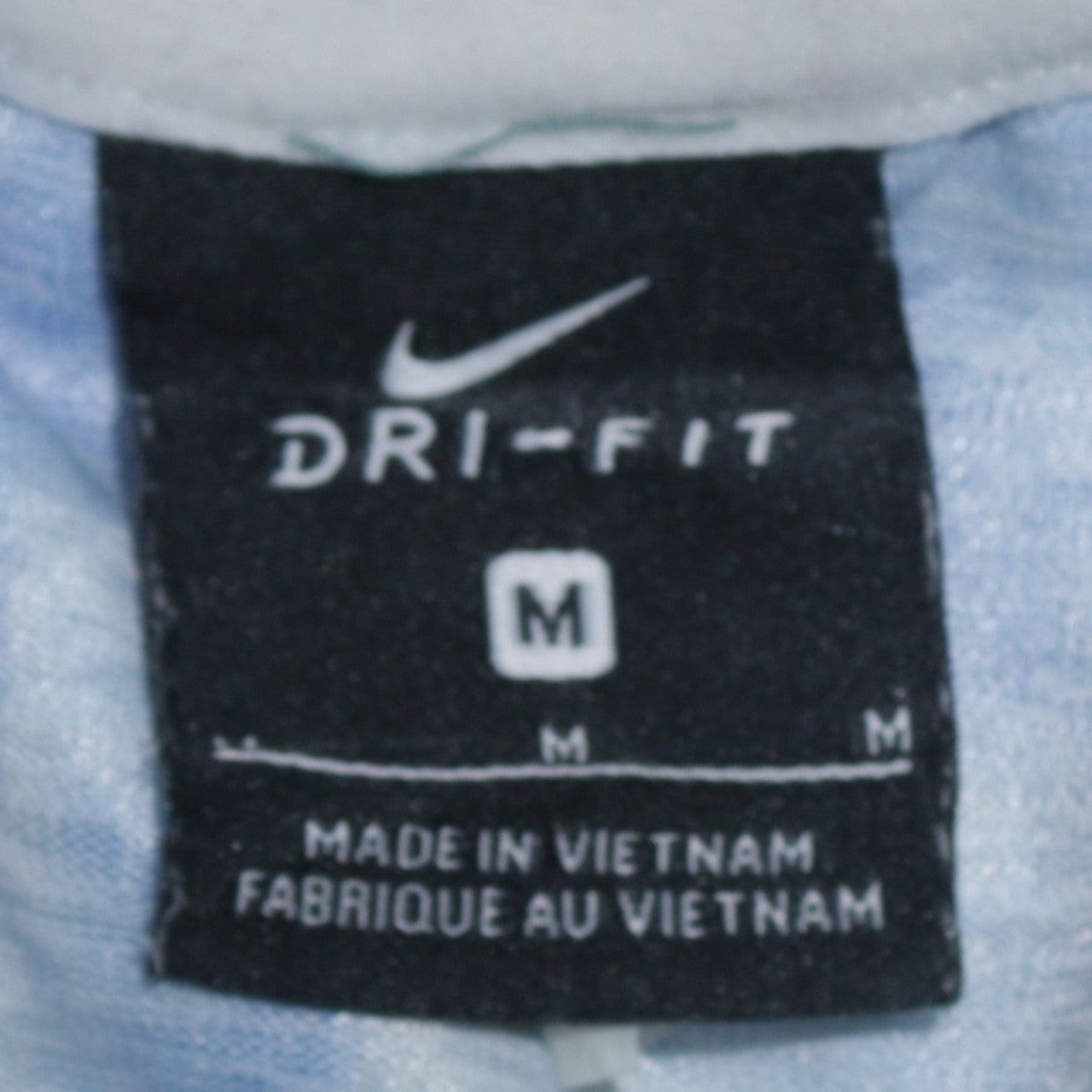 Nike Men's Blue Tie-Dye Dri-FIT Pullover Hoodie Size M