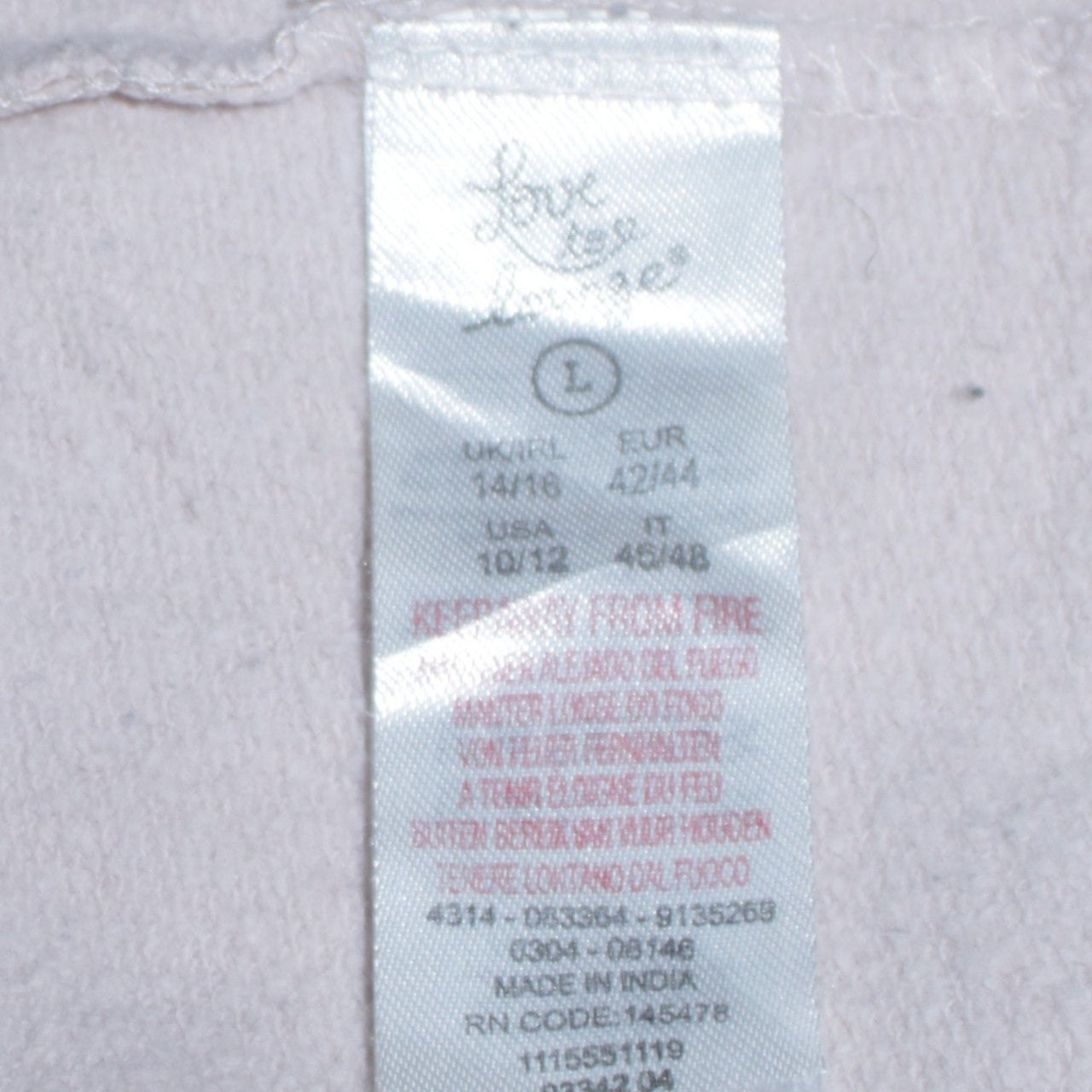 Disney Women’s Multicoloured Minnie Mouse Sequin Long Sleeve Nightshirt L