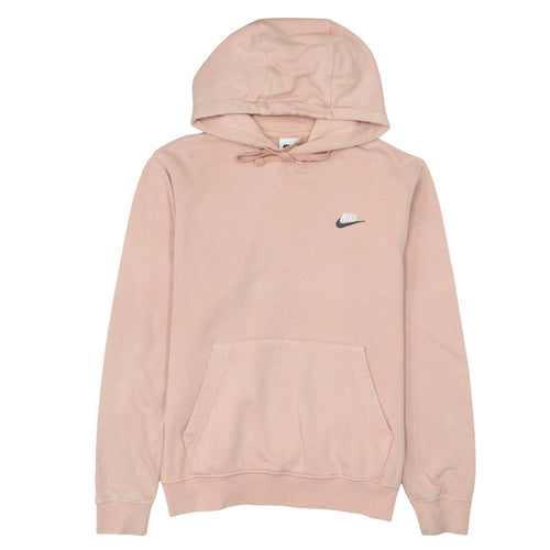Nike Women’s Pink Pullover Hoodie Small Cotton Blend Casual