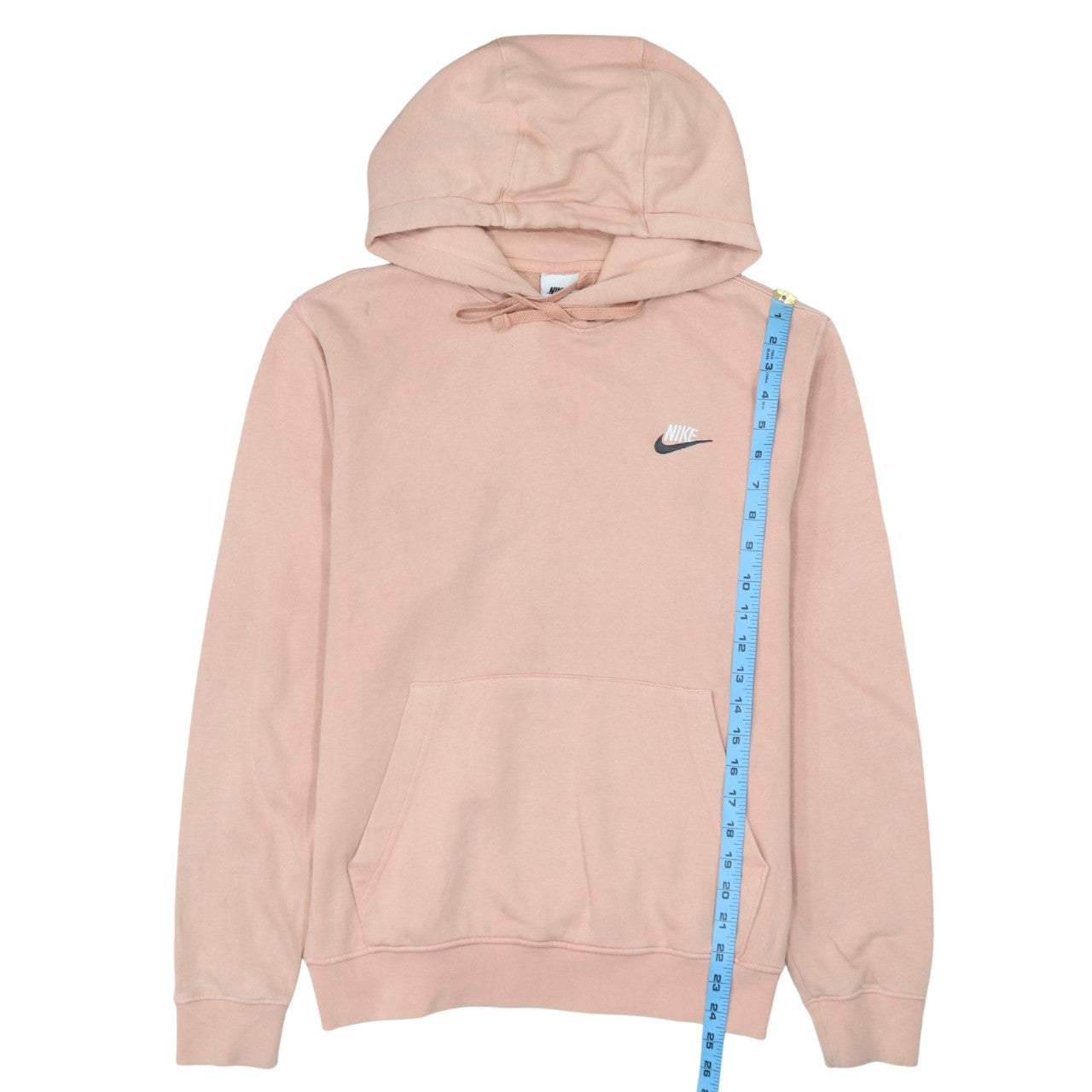 Nike Women’s Pink Pullover Hoodie Small Cotton Blend Casual