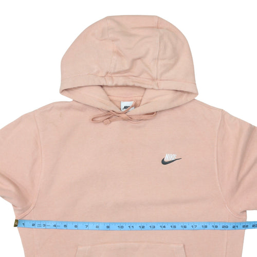 Nike Women’s Pink Pullover Hoodie Small Cotton Blend Casual