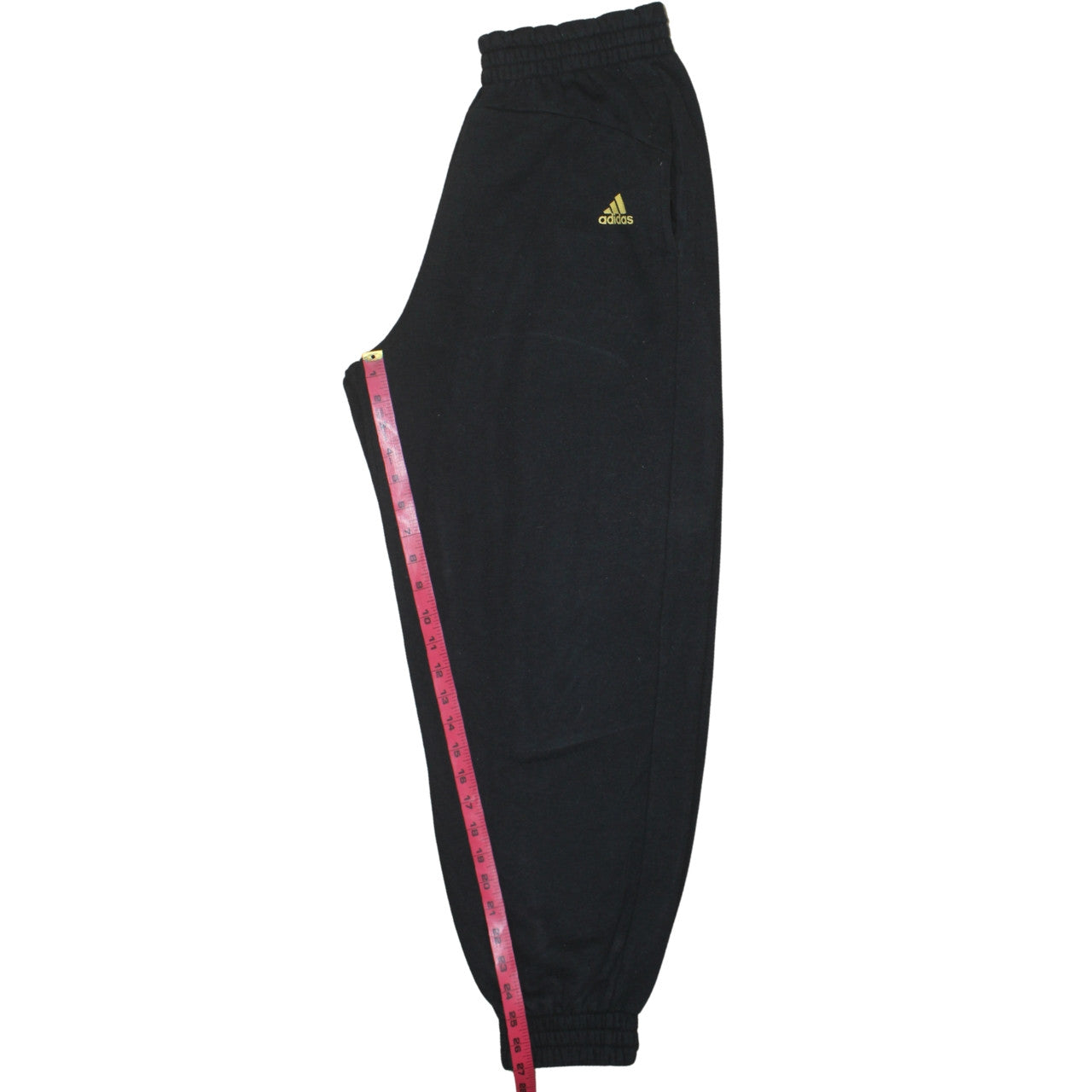 Adidas Womens Black Jogger Sweatpants Size M Regular Fit Fleece Trousers
