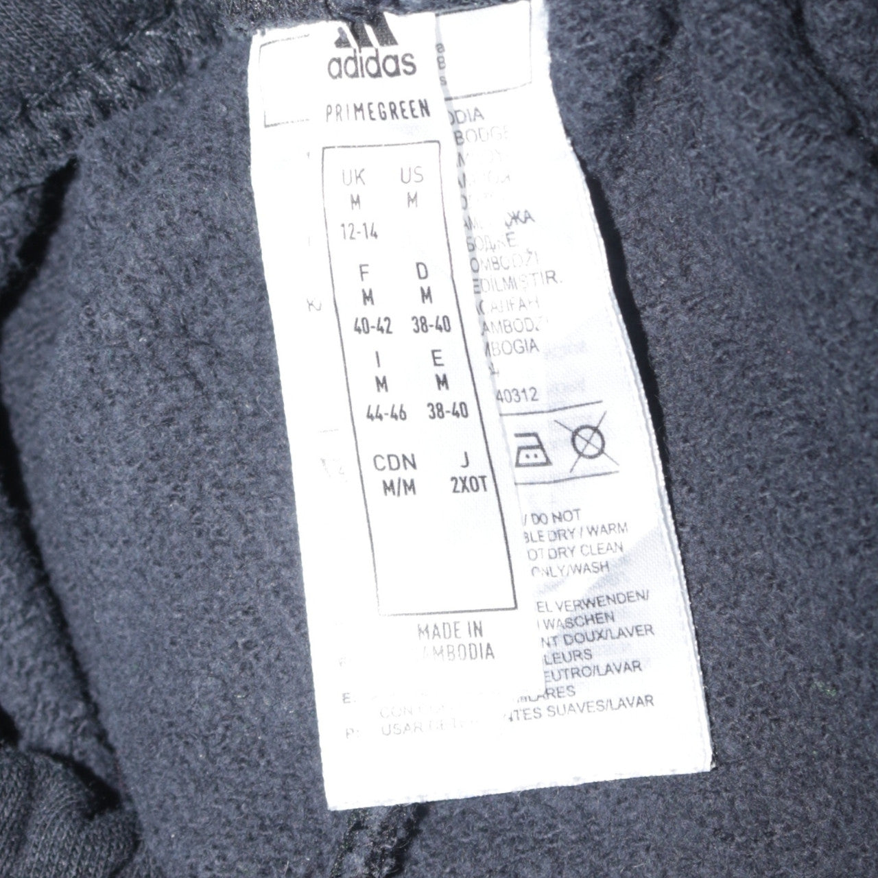 Adidas Womens Black Jogger Sweatpants Size M Regular Fit Fleece Trousers