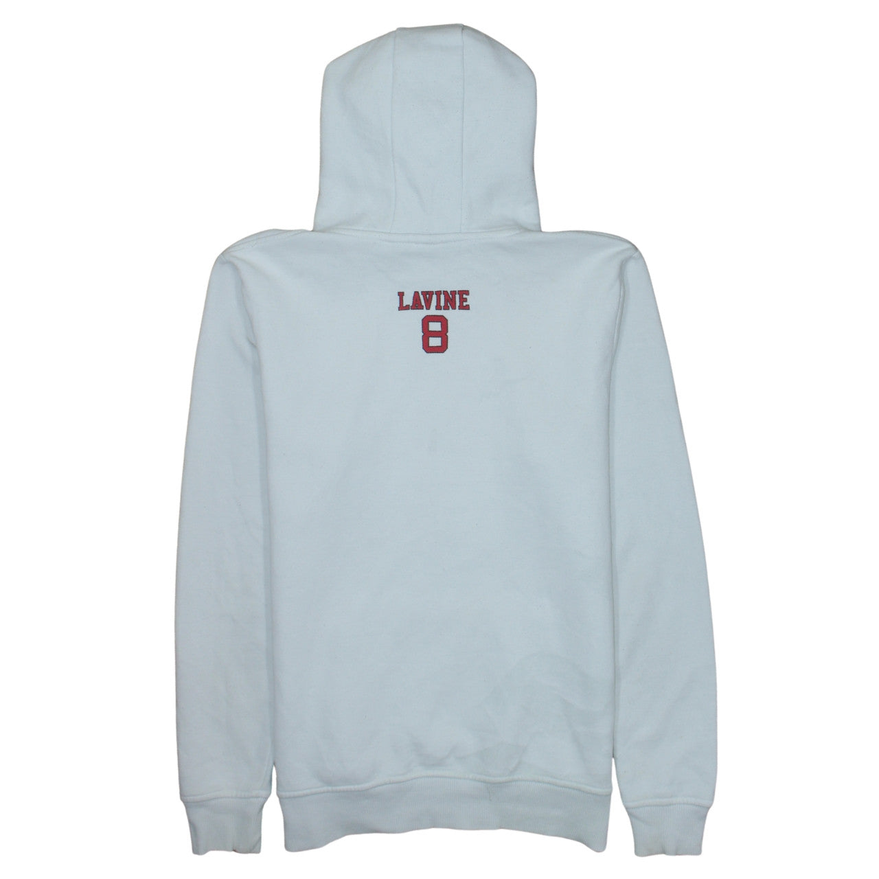 Primark NBA Chicago Bulls White Hoodie Men's M Pullover Graphic