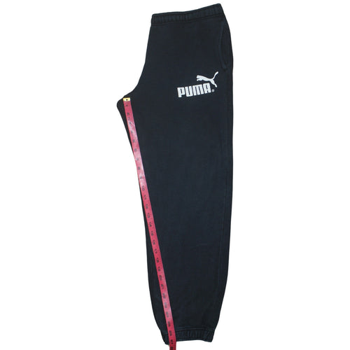 Puma Mens Black M Jogger Sweatpants Fleece Activewear Trousers