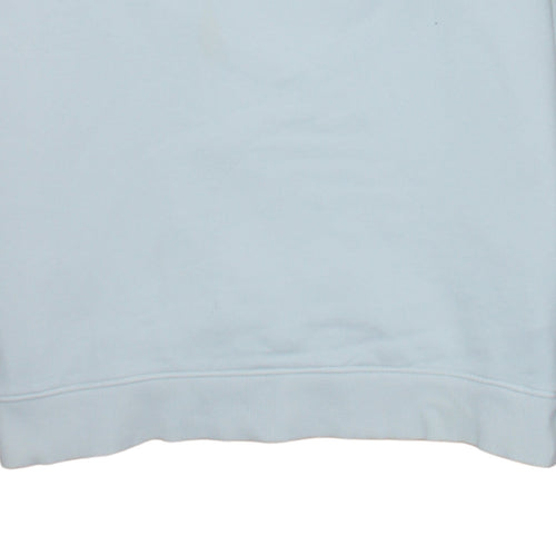 Tommy Jeans Men's White Logo Crew Neck Sweatshirt Size L