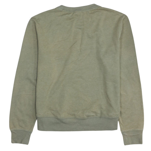 Calvin Klein Men's Green Logo Crew Neck Sweatshirt Size M