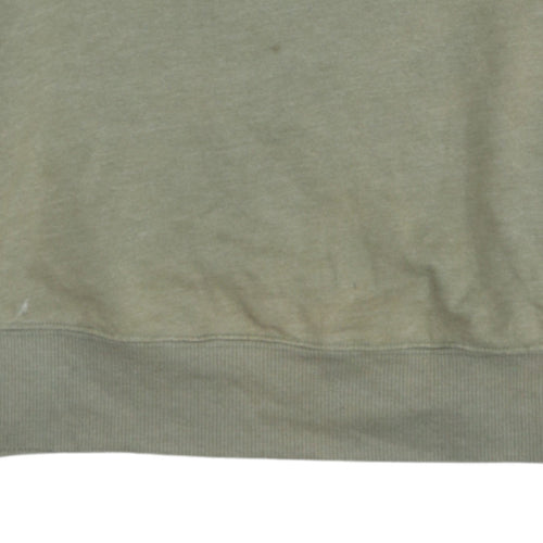 Calvin Klein Men's Green Logo Crew Neck Sweatshirt Size M