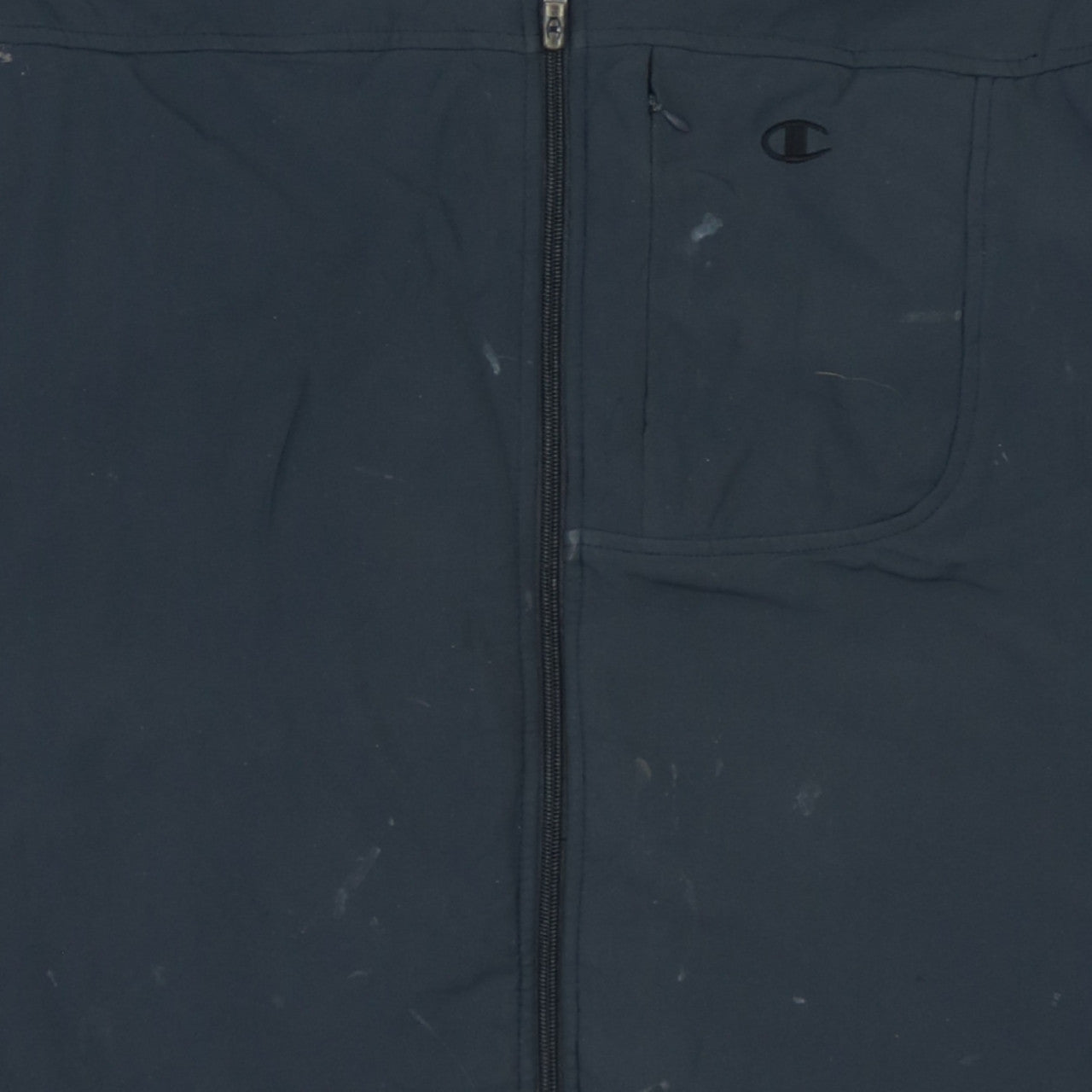 Champion Mens Black XL Full Zip Sports Jacket