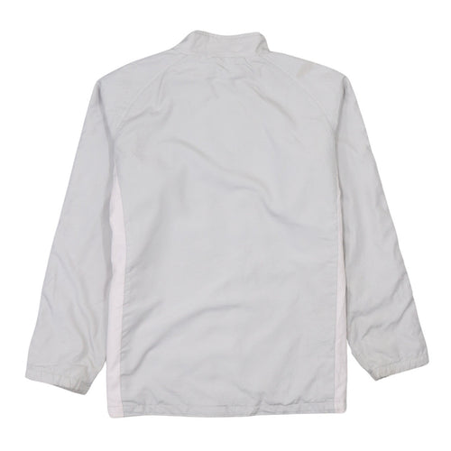Fila Women White Full Zip Lightweight Sports Jacket Size L