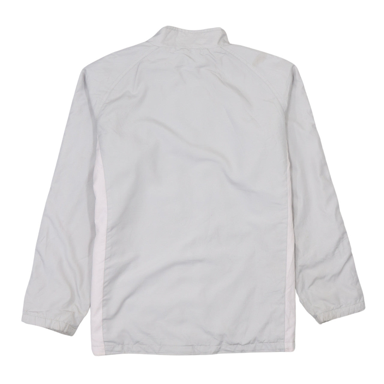 Fila Women White Full Zip Lightweight Sports Jacket Size L