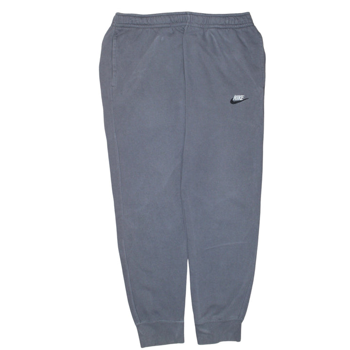 Nike Men's Grey Jogger Sweatpants M Regular Fit Fleece Activewear