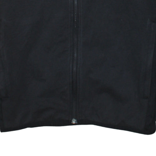 adidas Mens Black Full Zip Hoodie Medium Lightweight Sportswear