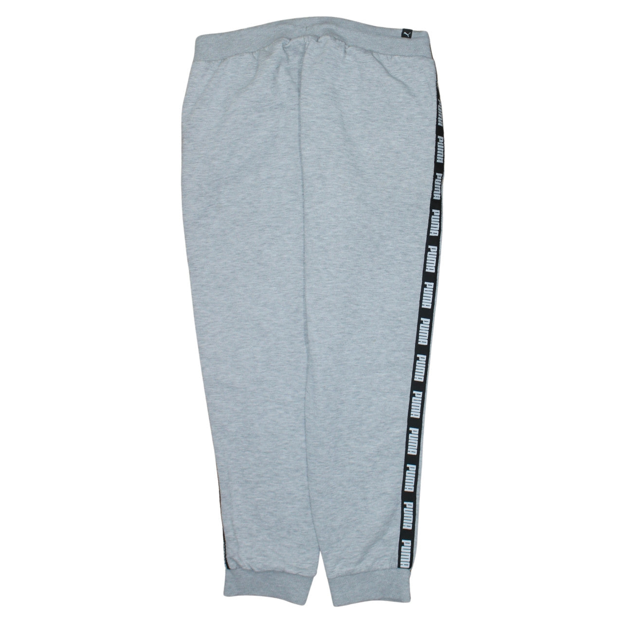 Puma Men's Grey L Pullover Sweatshirt Logo Sports Fleece