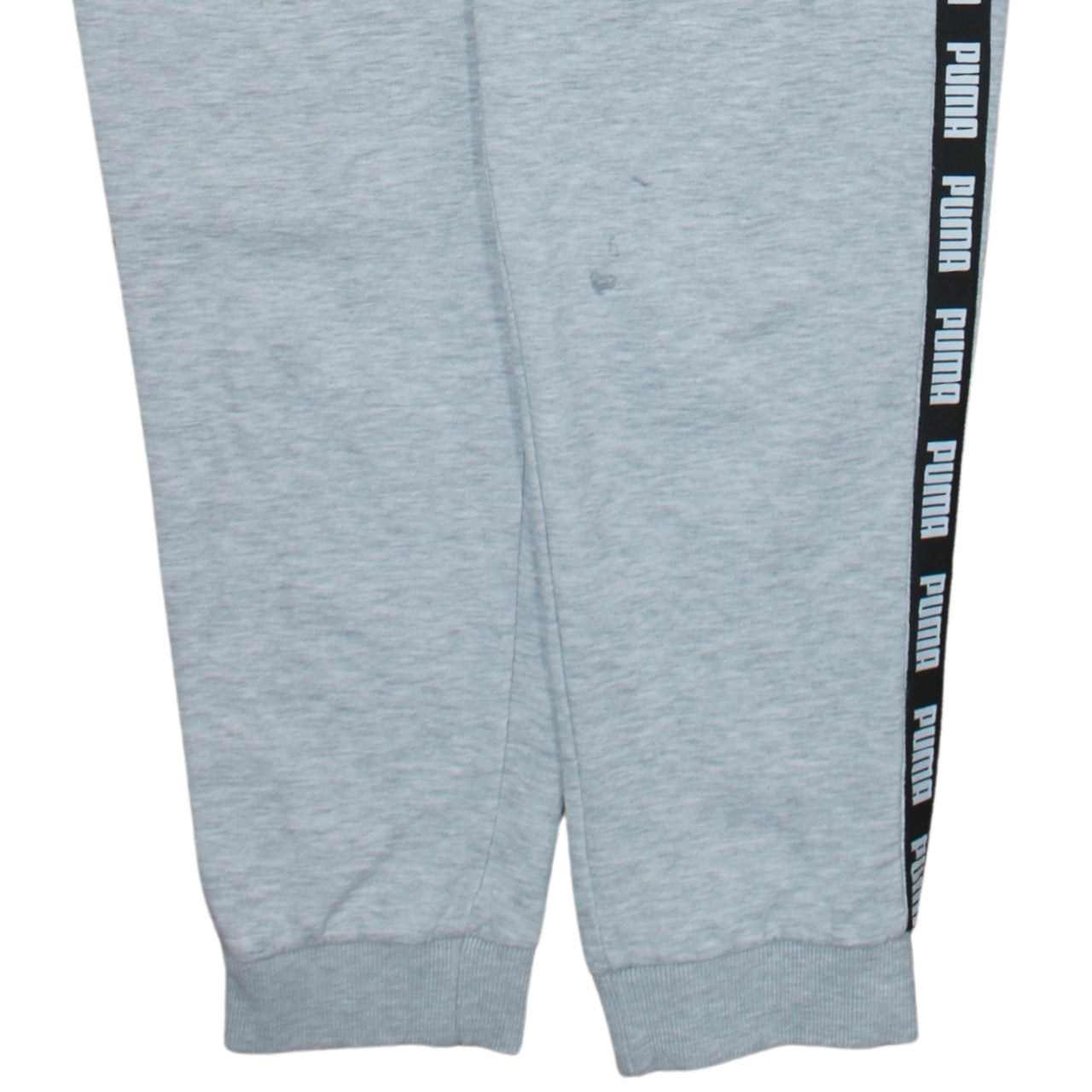 Puma Men's Grey L Pullover Sweatshirt Logo Sports Fleece