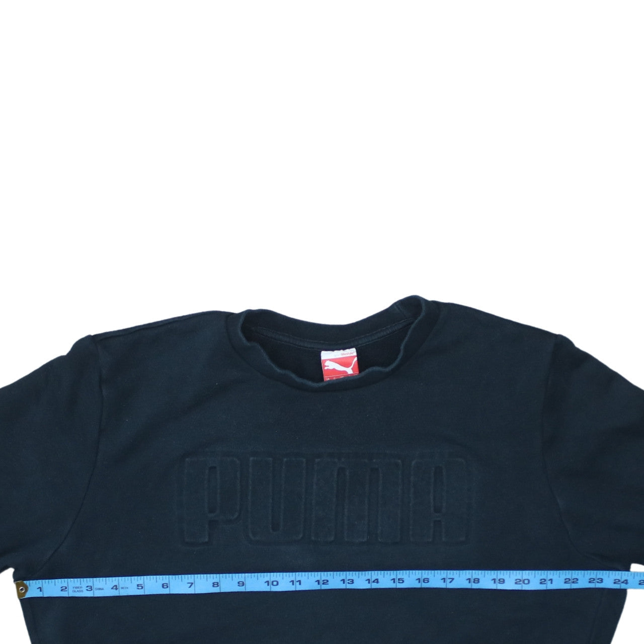 Puma Men's Black XL Pullover Sweatshirt Crew Neck Logo Sportswear