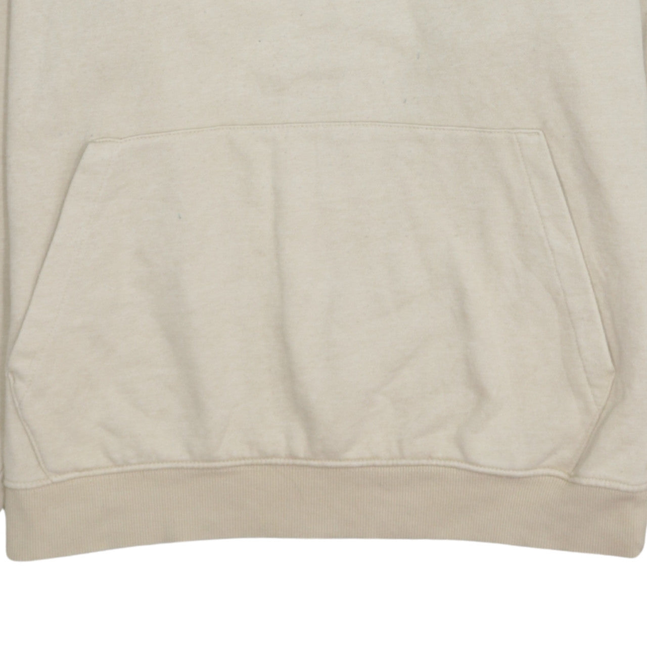Ellesse Men's Beige Pullover Hoodie S Fleece Embroidered Logo
