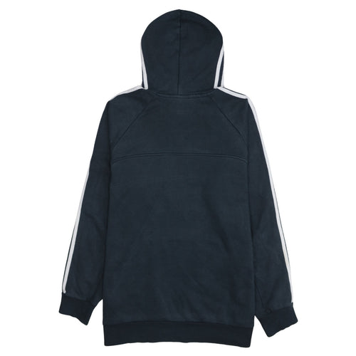 Adidas Mens Blue Pullover Hoodie L Essentials Sportswear