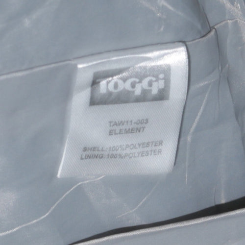 Toggi Womens Black Waterproof Hooded Rain Jacket Size 12