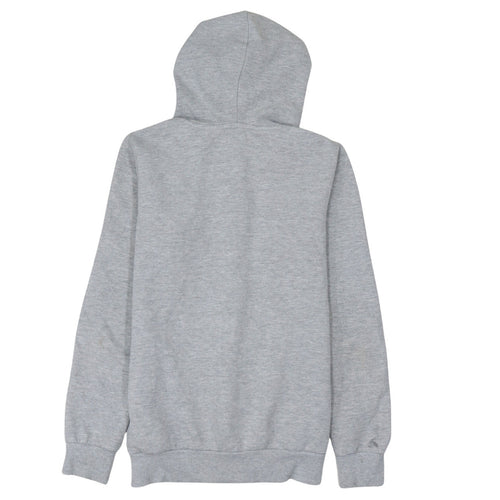 Umbro Boys Grey Full Zip Hoodie 11-12 Years Cotton Blend Lined