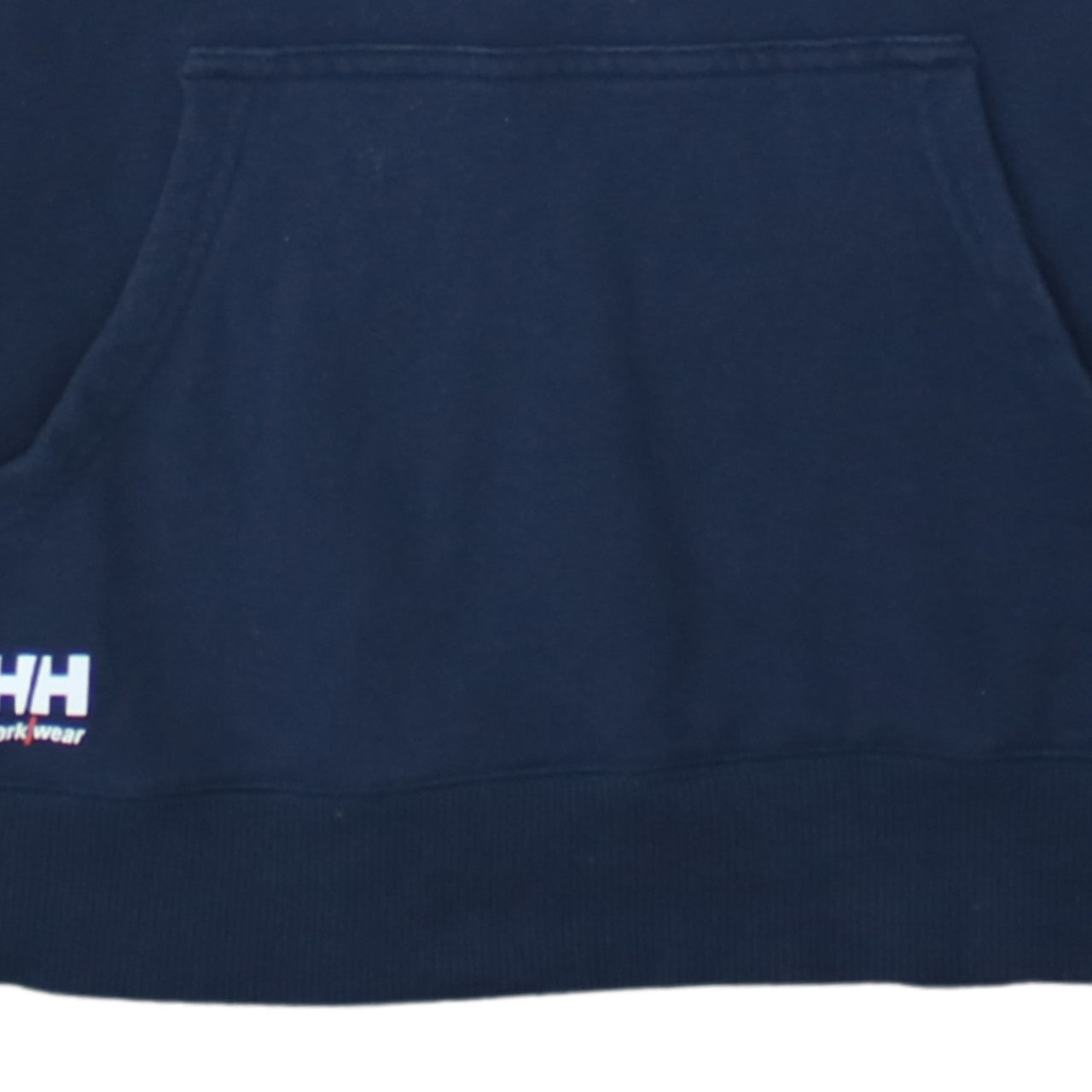 Helly Hansen Workwear Navy Blue Cotton Pullover Hoodie Womens L