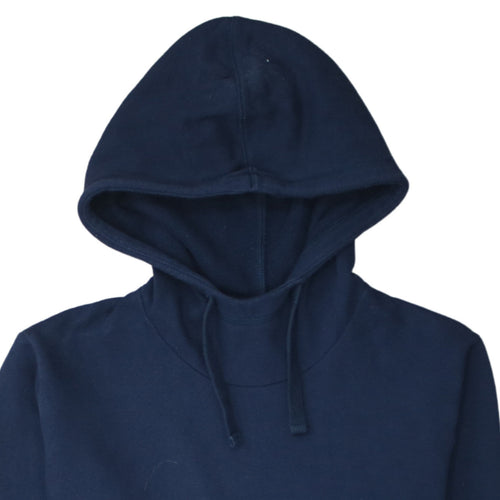 Helly Hansen Workwear Navy Blue Cotton Pullover Hoodie Womens L