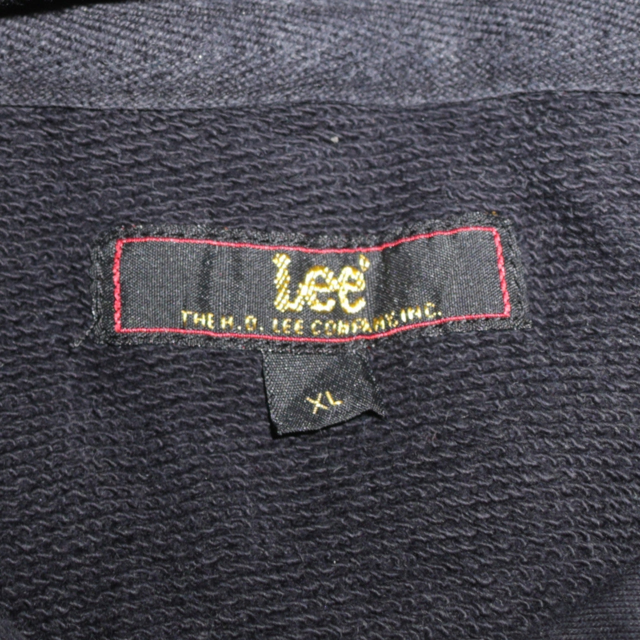 Lee Women’s Black Cotton Pullover Hoodie XL Casual Logo Print
