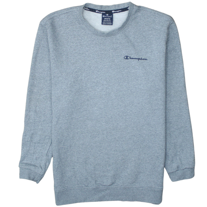 Champion Men's Grey Pullover Crew Neck Sweatshirt Size M