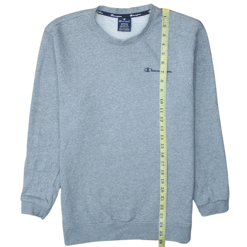 Champion Men's Grey Pullover Crew Neck Sweatshirt Size M