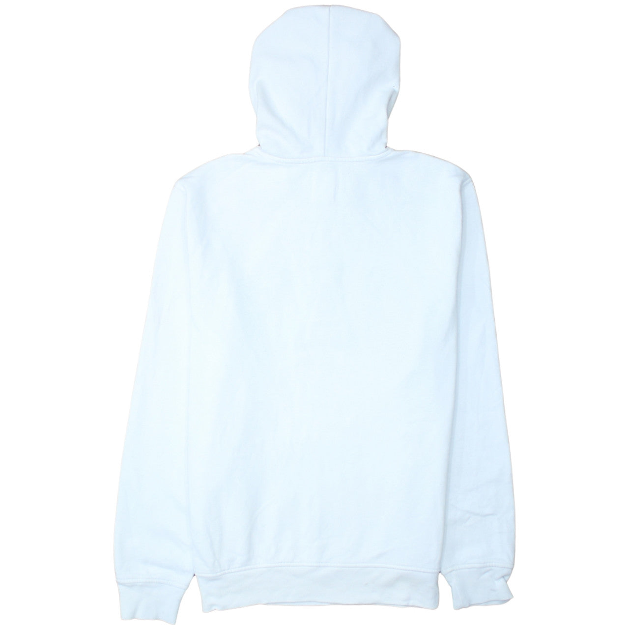 GAP Men’s White Logo Pullover Hoodie Fleece M Regular Fit