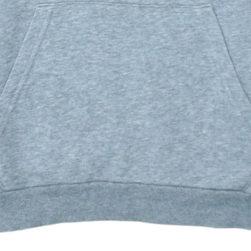 Puma Boys Grey Pullover Hoodie 13-14 Years Regular Fit Logo Design