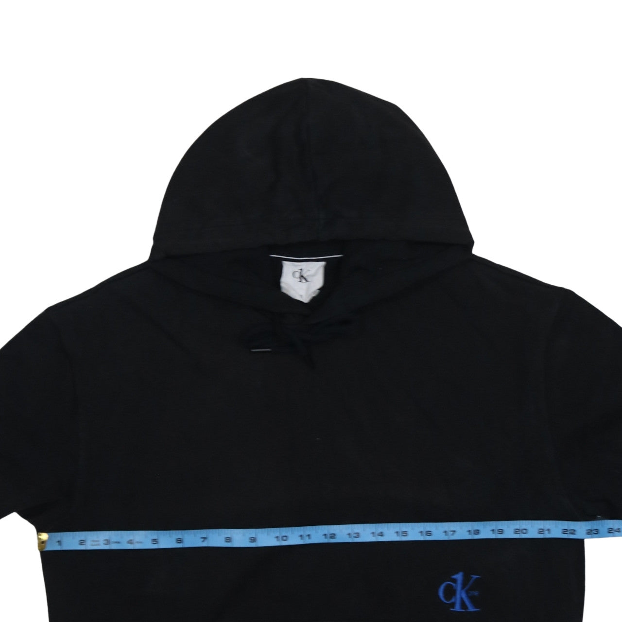Calvin Klein Men's Black Pullover Hoodie Regular Fit Size M