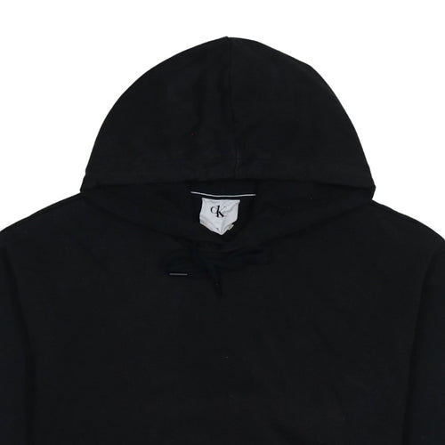 Calvin Klein Men's Black Pullover Hoodie Regular Fit Size M